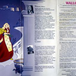 1992-09-19, Namur, WALLONIA, Spectacle à grande figuration sur la Citadelle, Idée originale et scénarion par Marie-Anne Delahaut 