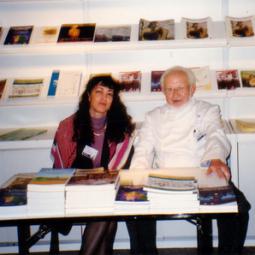 2000-03-15 - Bruxelles - Foire du Livre, Responsable des éditions de l'Institut Destrée, avec Jean Delahaut