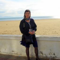 2005-11-17, Tunis, Sommet mondial sur la société de l'information, vue sur la Méditerranée, très encadrée par la police 