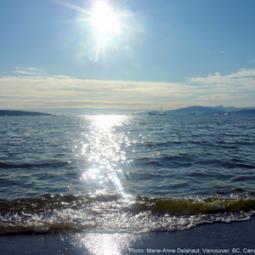 2011-07-11, Vancouver, the Salish Sea towards the Pacific Ocean,, British Columbia, Canada