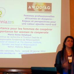 2012-01-28, Paris, Assemblée nationale, Conférence de AWODIAG, présentation de Millennia2015