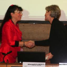 2012-12-03, Paris, UNESCO, Conférence internationale Millennia2015, avec le patronage et les encouragements de Mme Irina Bokova, Directrice générale de l'UNESCO