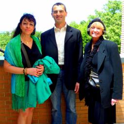 2013-05-20, Chieti-Pescara,,  University G. d'Annunzio, Millennia2015 at conference on Femicide in Italy, with Simone Di Zio and Lois A. Herman