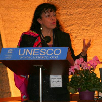 Marie-Anne Delahaut, Conférence Millennia2015, UNESCO, Paris, 03.12.2012.