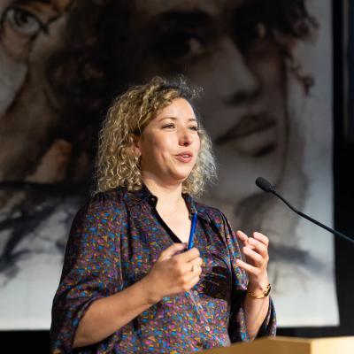 Sarah SCHLITZ, Secrétaire d'Etat à l'Egalité des genres, des chances et de la Diversité