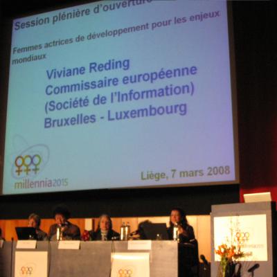 Millennia2015, Liège 2008 - Opening Plenary Session 1