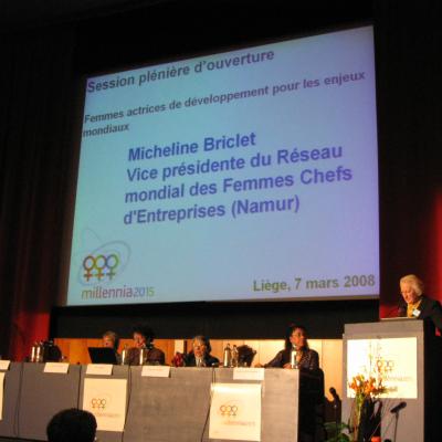 Millennia2015, Liège 2008 - Opening Plenary Session 1
