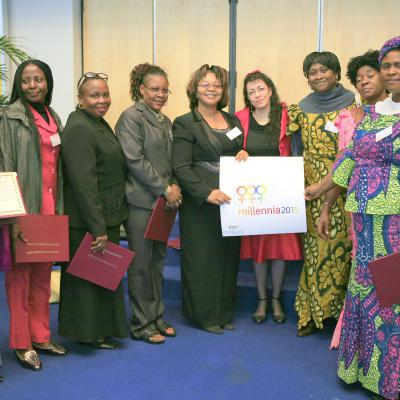 Millennia2015, Liège 2008 - Women Millennium Development Ambassadors Award
