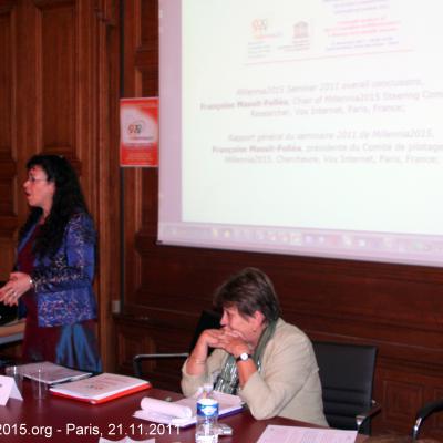 2011-11-21, www.millennia2025-foundation.org - Paris, Ecole des Mines