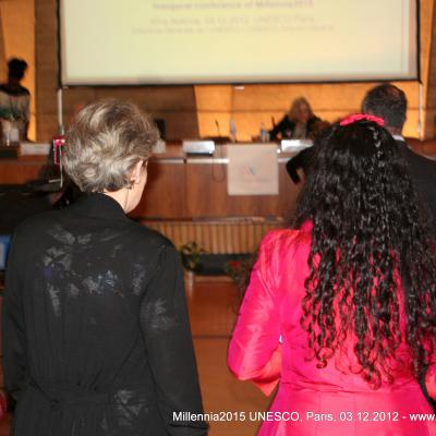 2012-12-03. Millennia2025 UNESCO Paris - 01. Opening Plenary Session