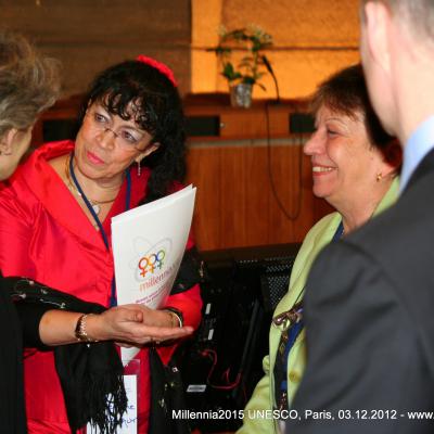2012-12-03. Millennia2025 UNESCO Paris - 01. Opening Plenary Session