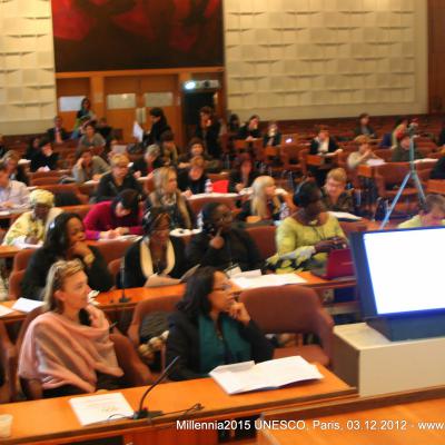 2012-12-03. Millennia2025 UNESCO Paris - 01. Opening Plenary Session
