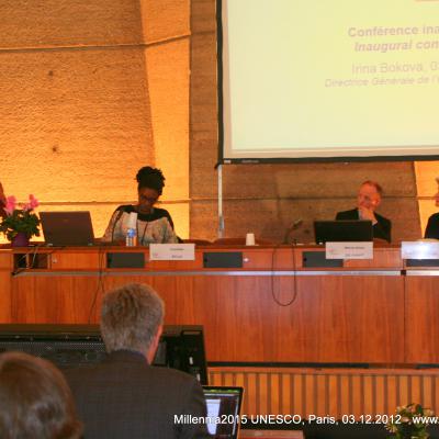 2012-12-03. Millennia2025 UNESCO Paris - 01. Opening Plenary Session