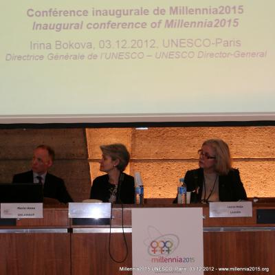 2012-12-03. Millennia2025 UNESCO Paris - 01. Opening Plenary Session