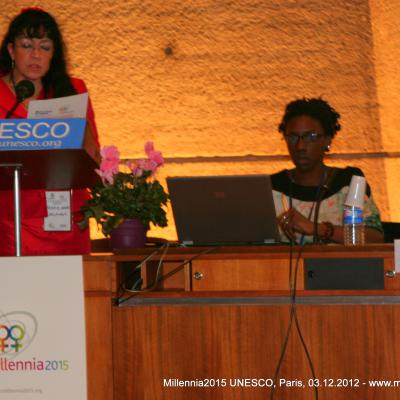 2012-12-03. Millennia2025 UNESCO Paris - 01. Opening Plenary Session