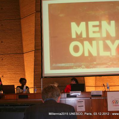 2012-12-03. Millennia2025 UNESCO Paris - 02. Second Plenary Session