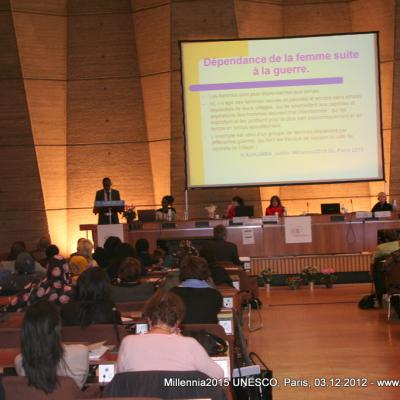 2012-12-03. Millennia2025 UNESCO Paris - 02. Second Plenary Session