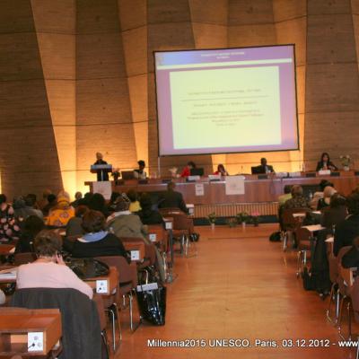 2012-12-03. Millennia2025 UNESCO Paris - 02. Second Plenary Session