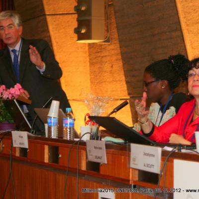 2012-12-03. Millennia2025 UNESCO Paris - 02. Second Plenary Session