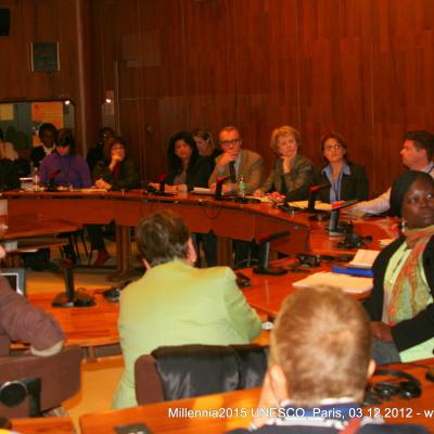 2012-12-03. Millennia2025 UNESCO Paris - 03. Strategic Forum - WeHealth