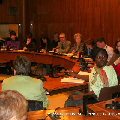 2012-12-03. Millennia2025 UNESCO Paris - 03. Strategic Forum - WeHealth