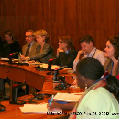 2012-12-03. Millennia2025 UNESCO Paris - 03. Strategic Forum - WeHealth