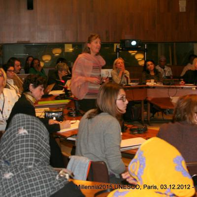 2012-12-03. Millennia2025 UNESCO Paris - 03. Strategic Forum - WeHealth