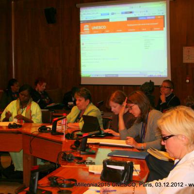 2012-12-03. Millennia2025 UNESCO Paris - 03. Strategic Forum - WeHealth