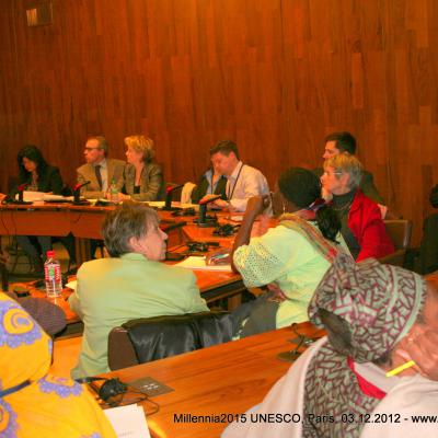 2012-12-03. Millennia2025 UNESCO Paris - 03. Strategic Forum - WeHealth