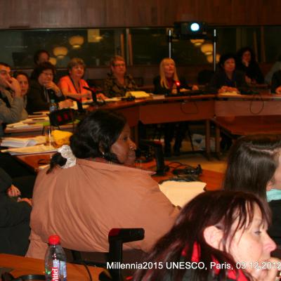 2012-12-03. Millennia2025 UNESCO Paris - 04. Strategic Forum - Discrimination
