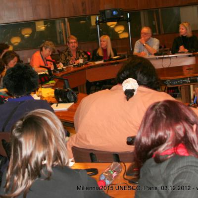 2012-12-03. Millennia2025 UNESCO Paris - 04. Strategic Forum - Discrimination