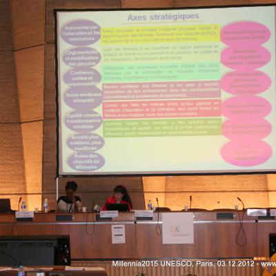 2012-12-03. Millennia2025 UNESCO Paris - 05. Strategic Forum - From strategy to action