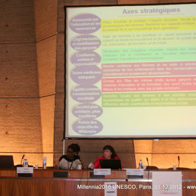 2012-12-03. Millennia2025 UNESCO Paris - 05. Strategic Forum - From strategy to action