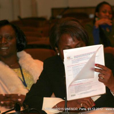 2012-12-03. Millennia2025 UNESCO Paris - 05. Strategic Forum - From strategy to action