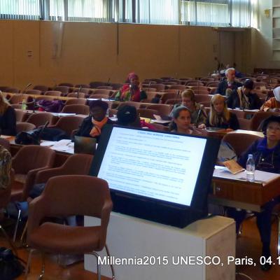 2012-12-03. Millennia2025 UNESCO Paris - 06. Third Plenary Session