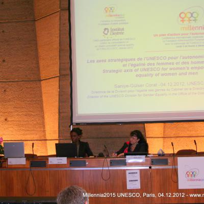 2012-12-03. Millennia2025 UNESCO Paris - 06. Third Plenary Session