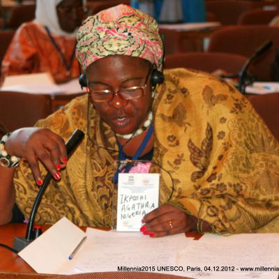 2012-12-03. Millennia2025 UNESCO Paris - 06. Third Plenary Session