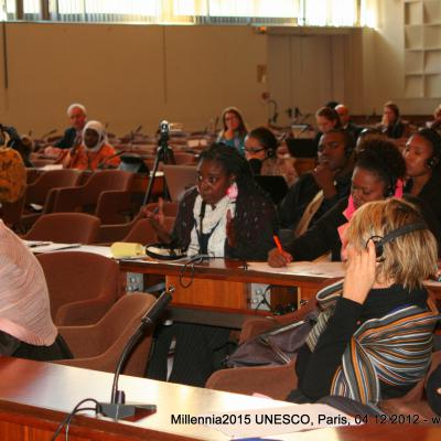2012-12-03. Millennia2025 UNESCO Paris - 06. Third Plenary Session