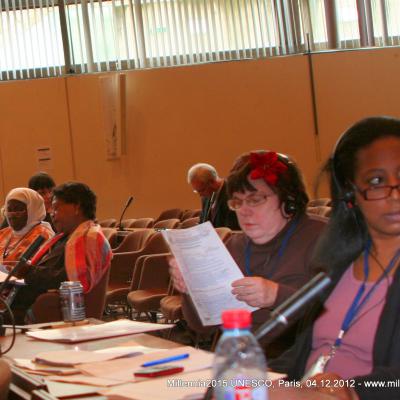 2012-12-03. Millennia2025 UNESCO Paris - 06. Third Plenary Session