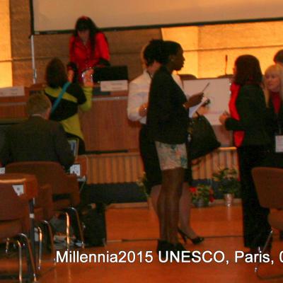 2012-12-04. Millennia2025 UNESCO Paris - 09. Speakers and participants