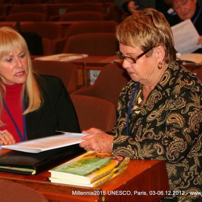 2012-12-04. Millennia2025 UNESCO Paris - 09. Speakers and participants