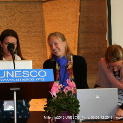 2012-12-04. Millennia2025 UNESCO Paris - 09. Speakers and participants