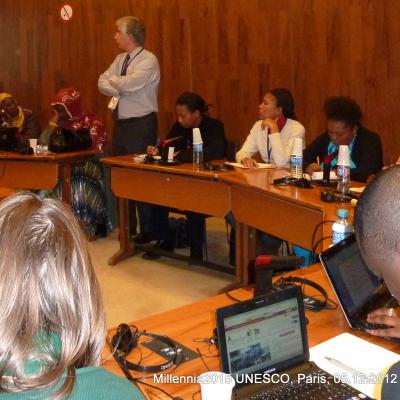 2012-12-05/06. Millennia2025 UNESCO Paris - 10. Foresight training sessions
