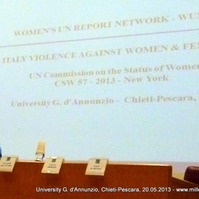 2013-05-20 - Feminicide in Italy - Chieti-Pescara